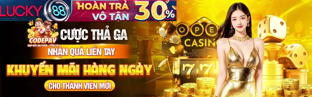 Thưởng chào mừng Casino