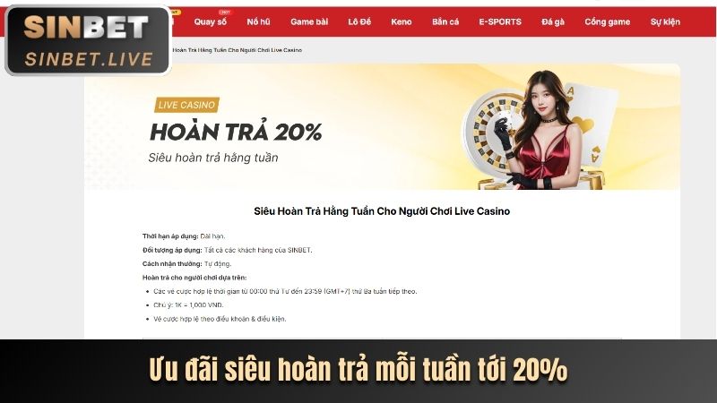 Hoàn trả casino TT88